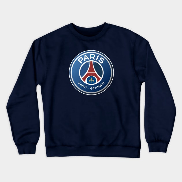 Paris Saint Germain Logo Crewneck Sweatshirt by Chewbaccadoll